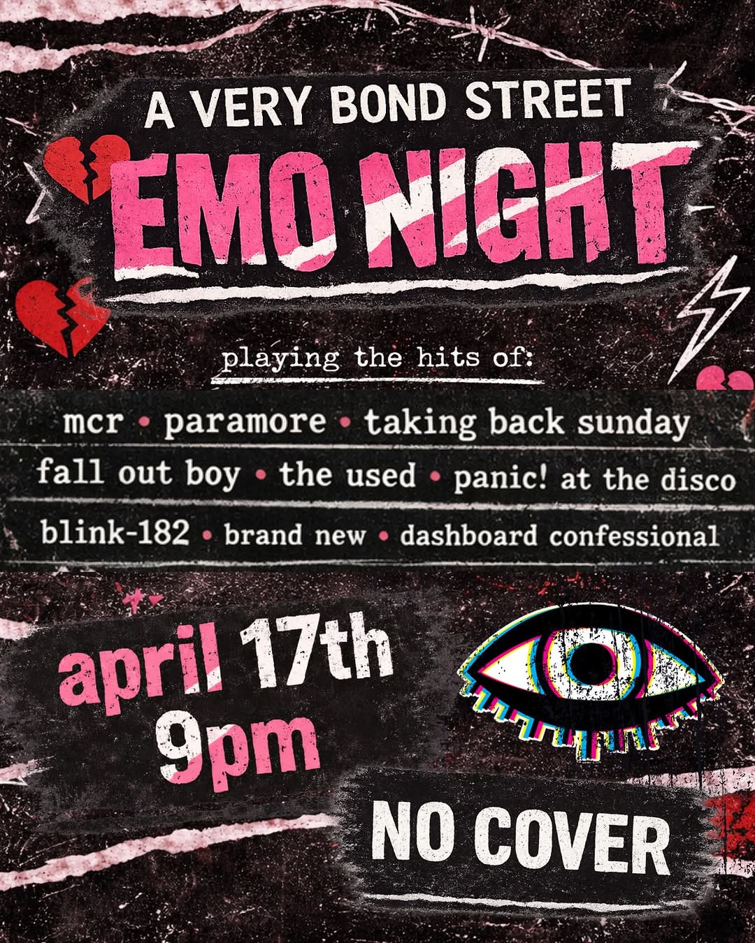 A Bond Street Emo Night