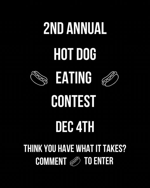 2nd Annual Hot Dog Eating Contest