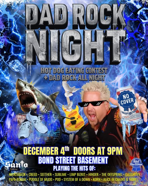 Dad Rock Night: 2nd Annual Hot Dog Eating Contest