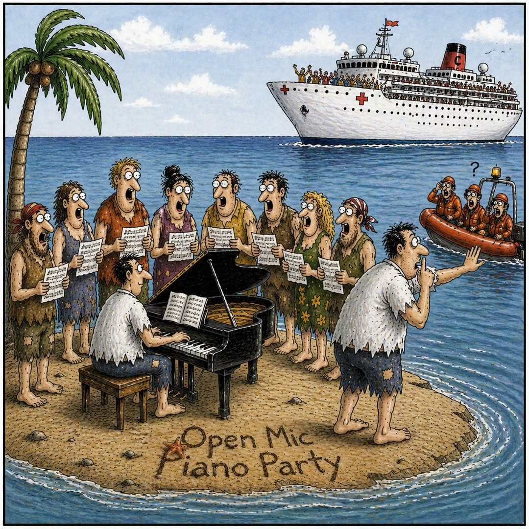 Open Mic Piano Party