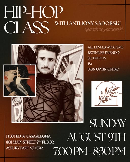 Hip-Hop Dance Class with Anthony Sadorski