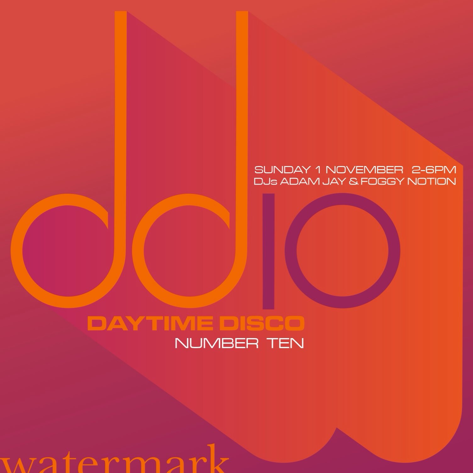 Daytime Disco Number Ten (dd10)