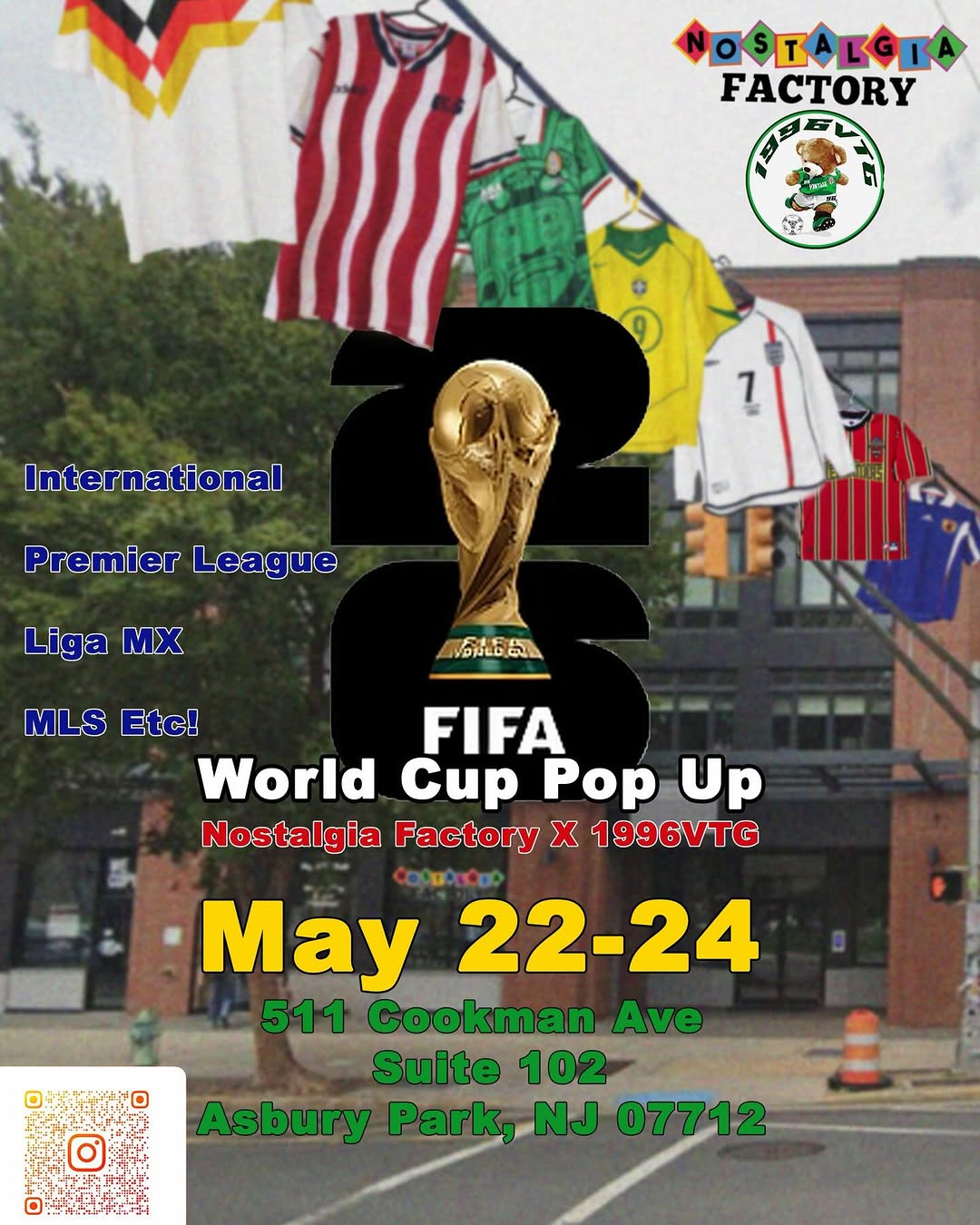 FIFA World Cup Pop Up - Nostalgia Factory X 1996VTG