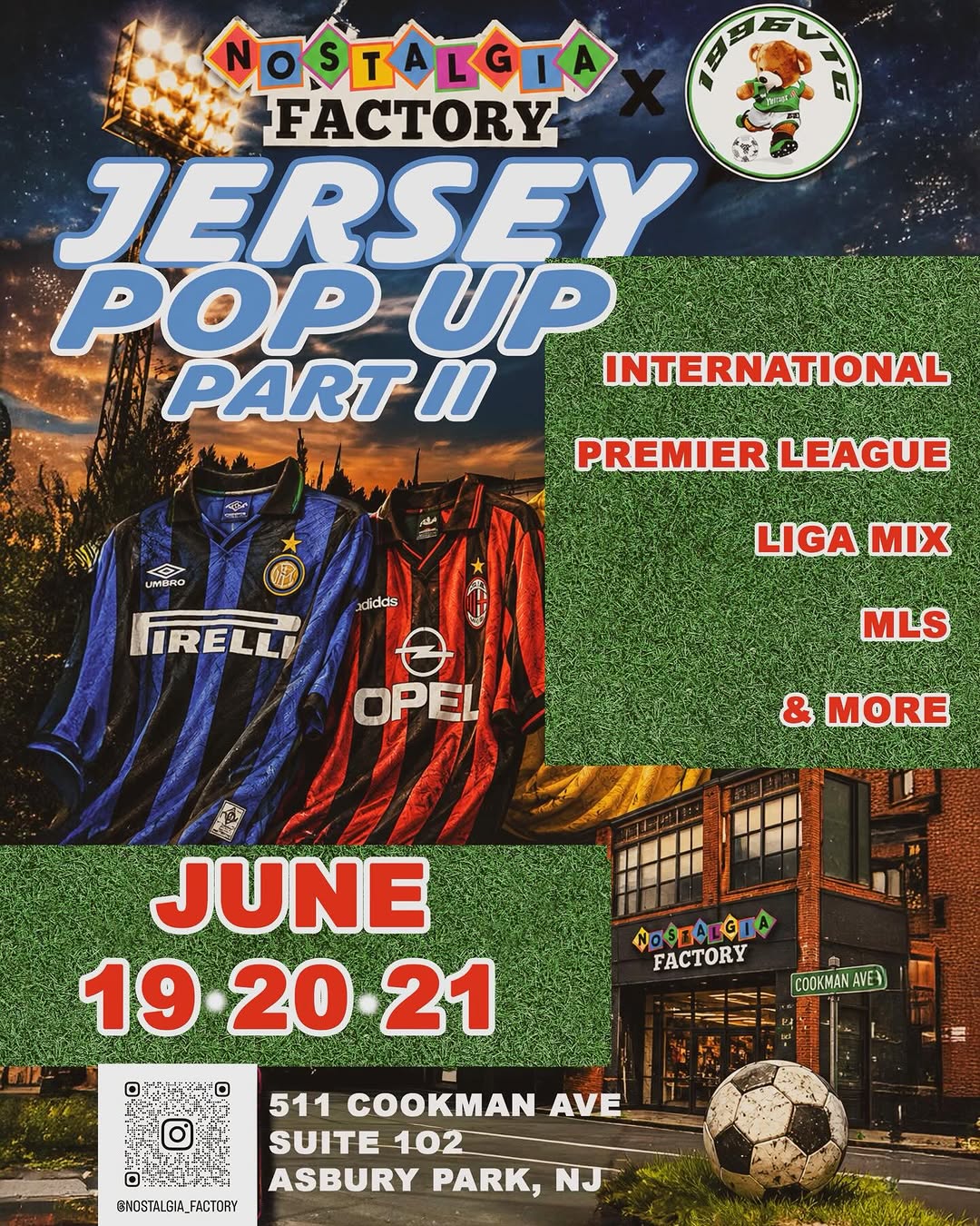 Nostalgia Factory x 1996VTG Jersey Pop-Up Part II