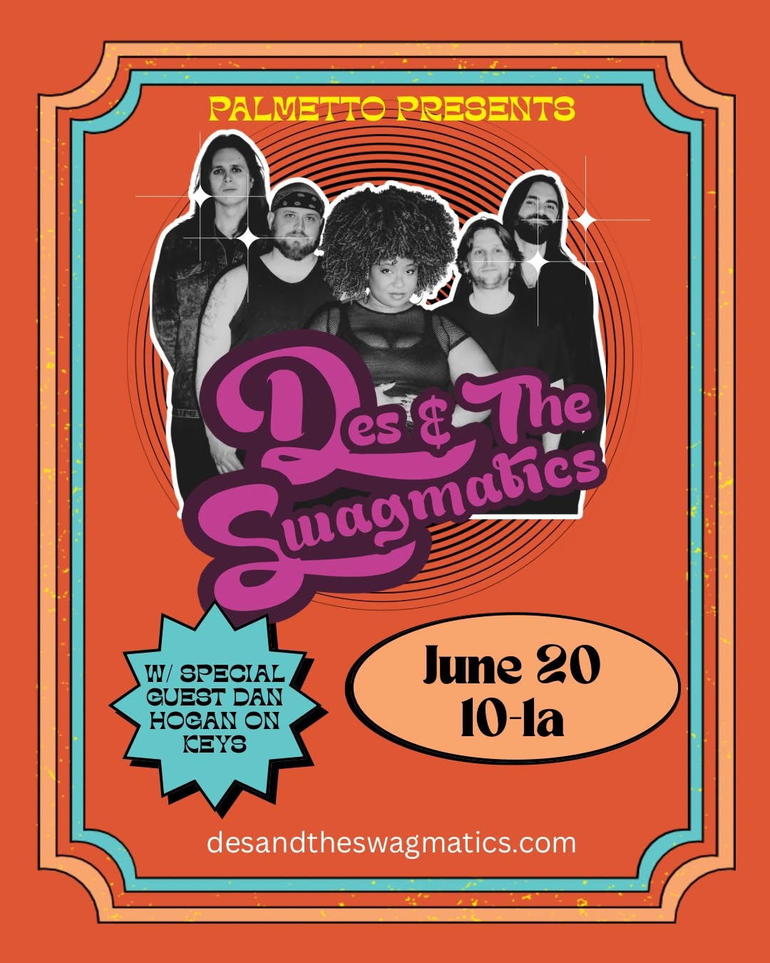 Des & The Swagmatics: Last Asbury Show
