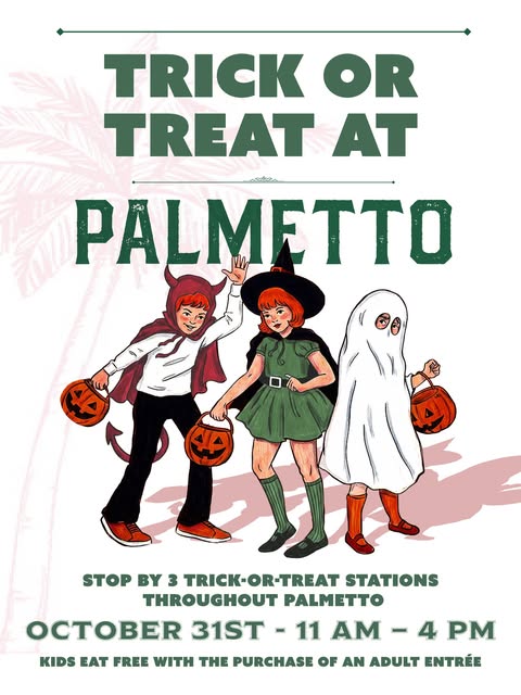 Trick or Treat at Palmetto