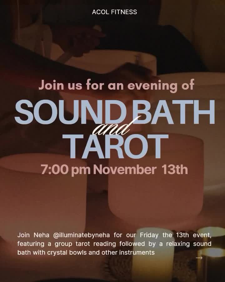 Written in the Cards: Tarot + Sound Bath Event
