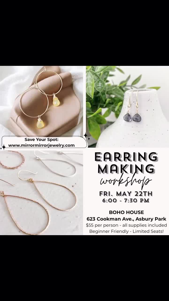 Earring Making Workshop