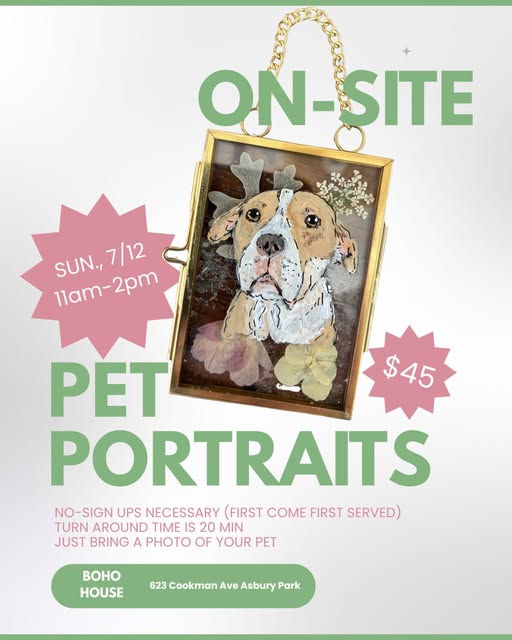 On-Site Pet Portraits