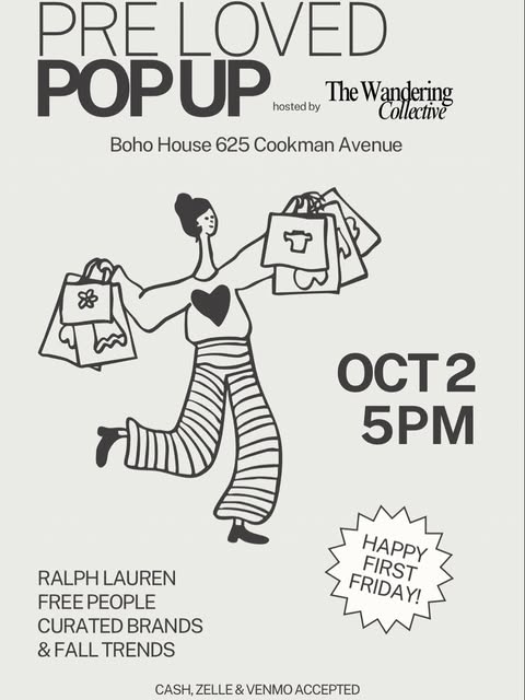 Pre-Loved Pop-Up hosted by The Wandering Collective