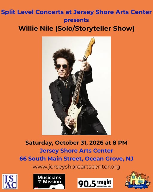 Split Level Concerts: Willie Nile (Solo/Storyteller Show) with Robinson Treacher
