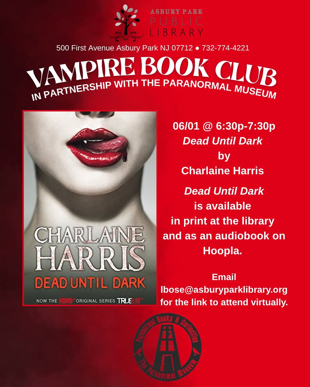Vampire Book Club: Dead Until Dark