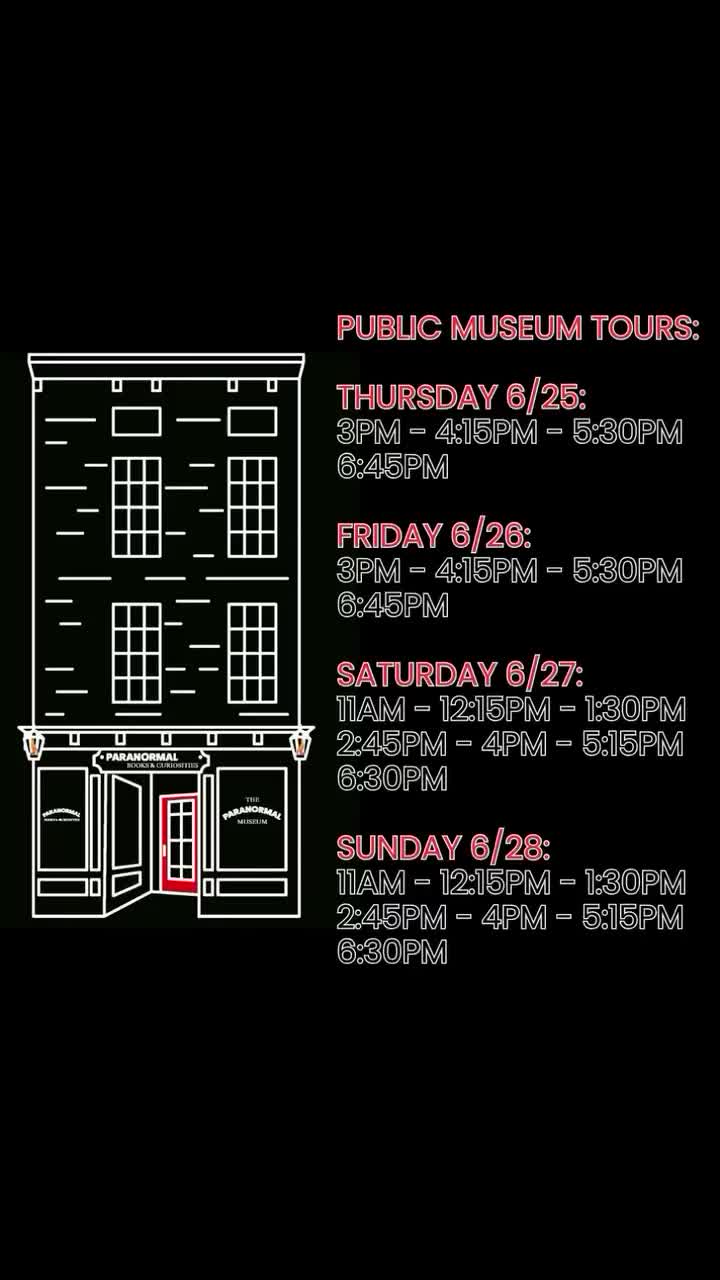 Public Museum Tours