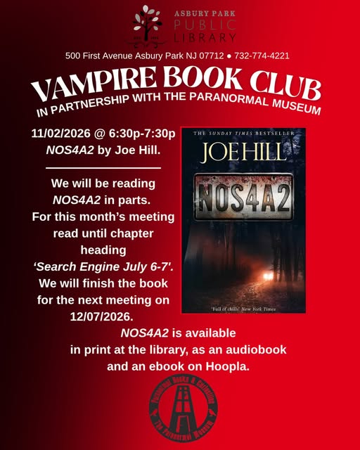 Vampire Book Club: NOS4A2 by Joe Hill (Part 1)