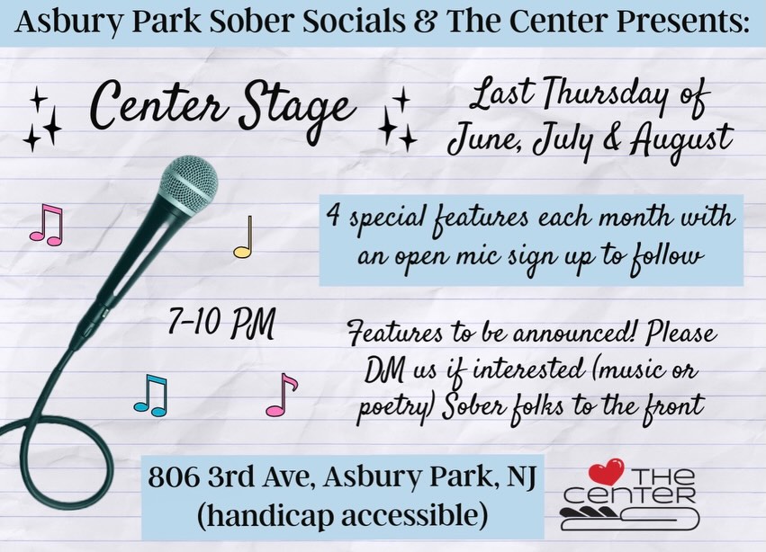 Center Stage Summer Open Mic