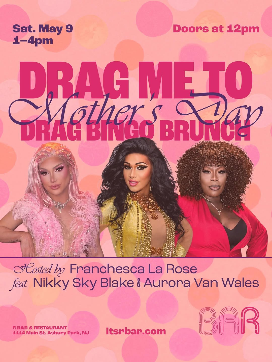 Drag Me To Mother's Day Drag Bingo Brunch