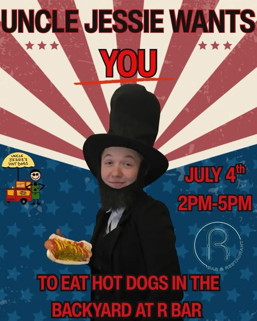 Uncle Jessie's Hot Dogs Pop-Up at R Bar
