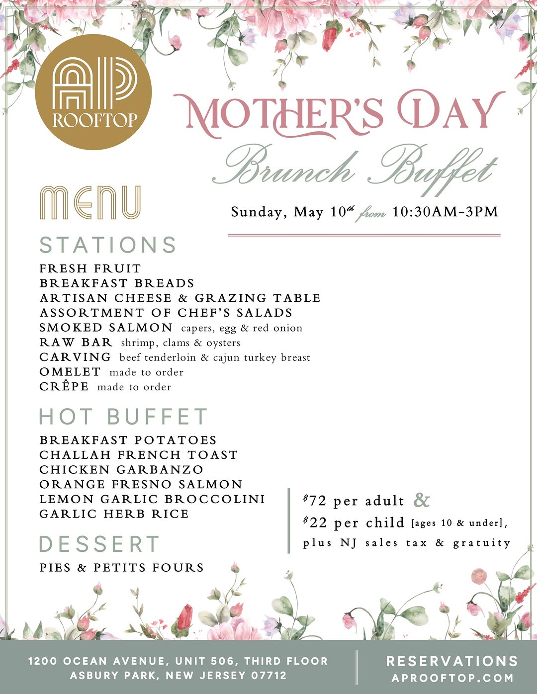 Mother's Day Brunch Buffet