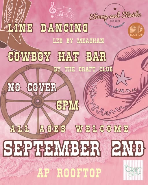 Line Dancing & Cowboy Hat Bar