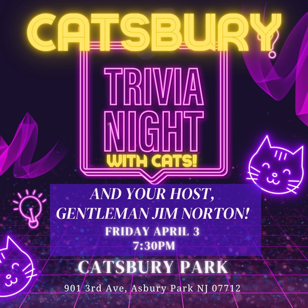 Catsbury Trivia Night With Cats!