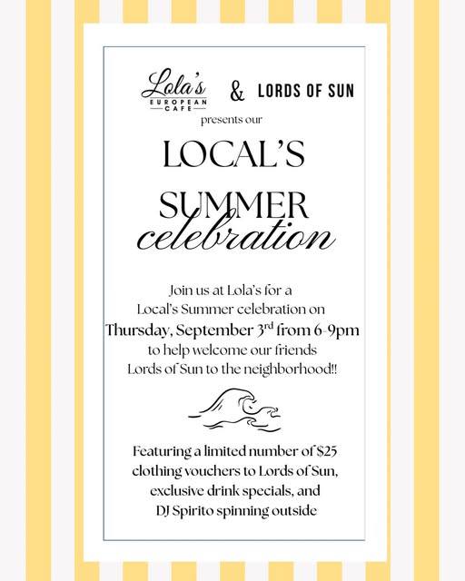 Local's Summer Celebration