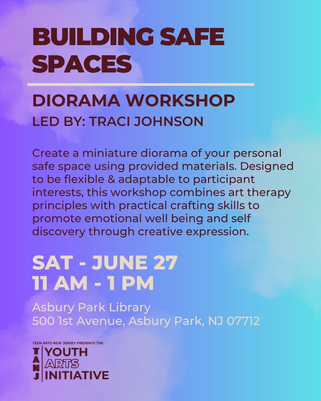 Building Safe Spaces: Diorama Workshop