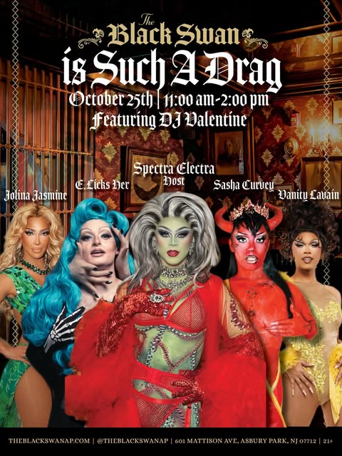 The Black Swan is Such A Drag: Halloween Drag Brunch