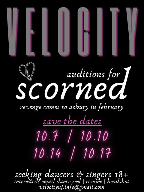 Velocity: Auditions for Scorned