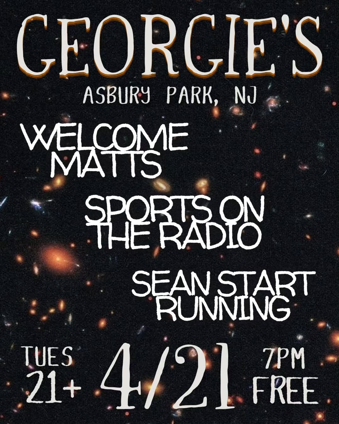 Welcome Matts, Sports on the Radio, Sean Start Running