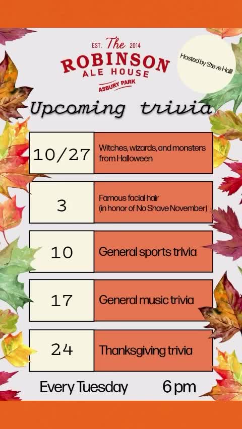 Thanksgiving Trivia