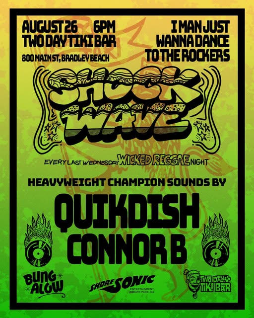 SHOCK WAVE: Wicked Reggae Night