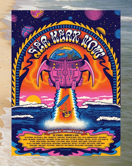 Sea.Hear.Now Festival 2026 (Sunday): The Strokes, Goo Goo Dolls, Moby & More