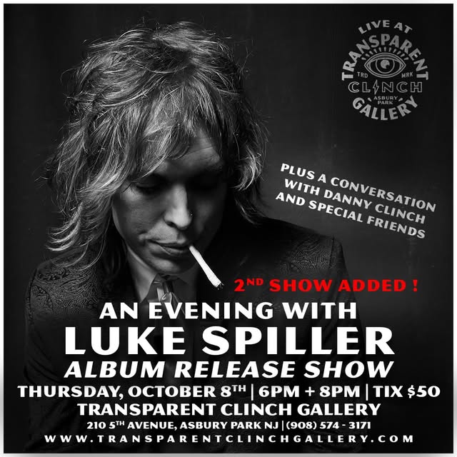 An Evening with Luke Spiller Album Release Show (8PM)
