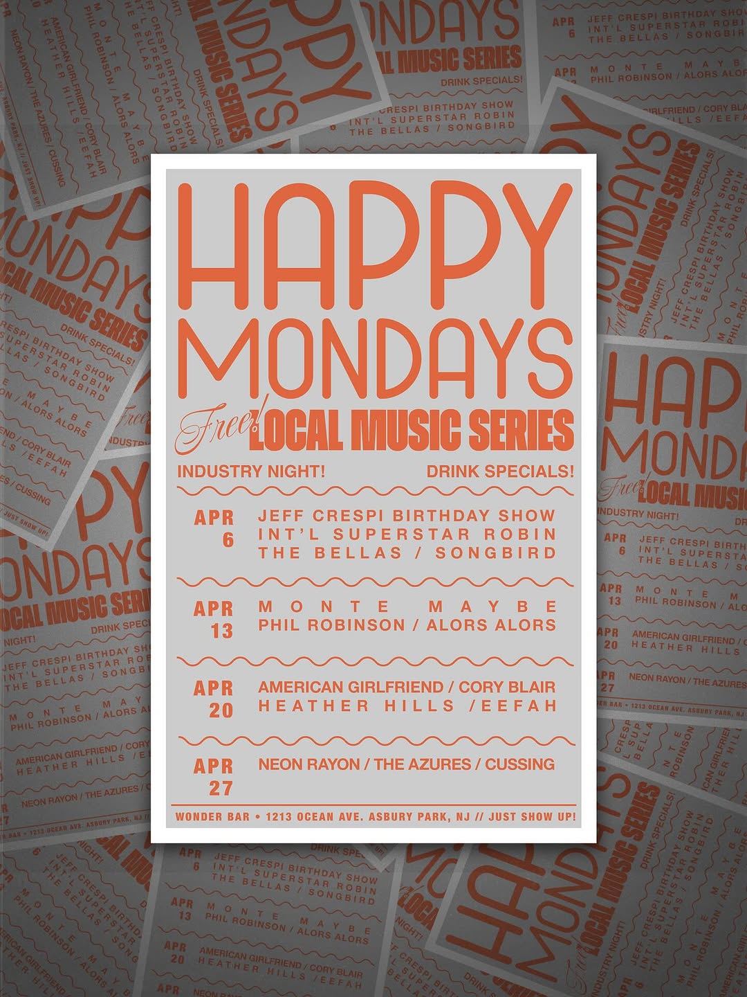 Happy Mondays: Jeff Crespi Birthday Show