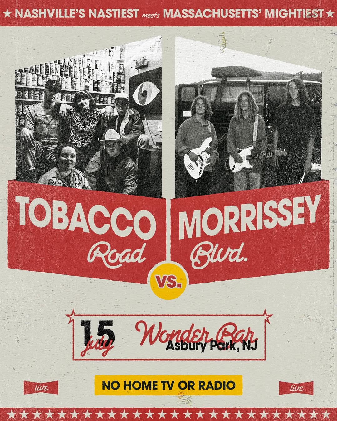 Tobacco Road vs. Morrissey Blvd.