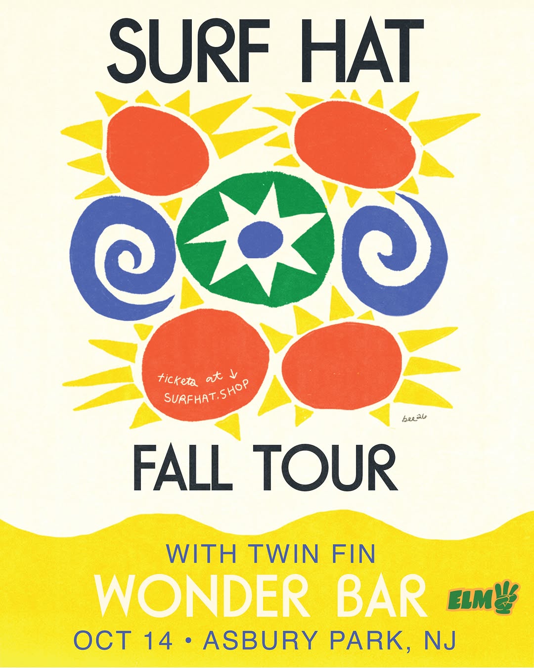 Surf Hat Fall Tour with Twin Fin