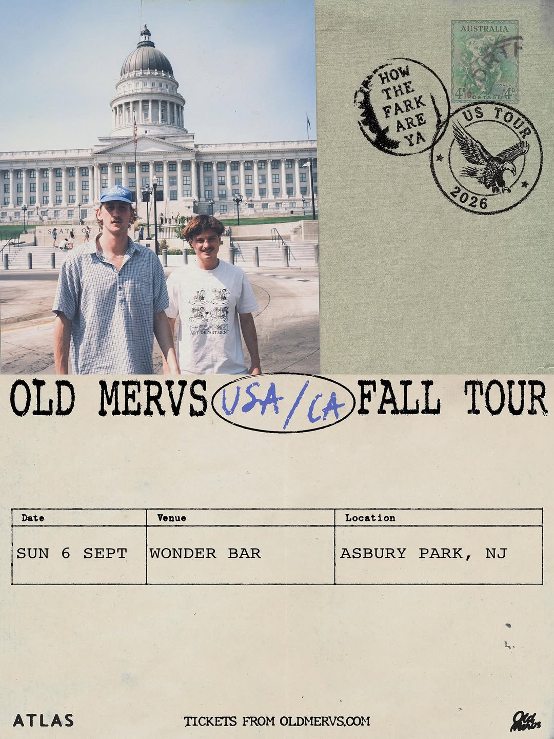 Old Mervs: USA/CA Fall Tour