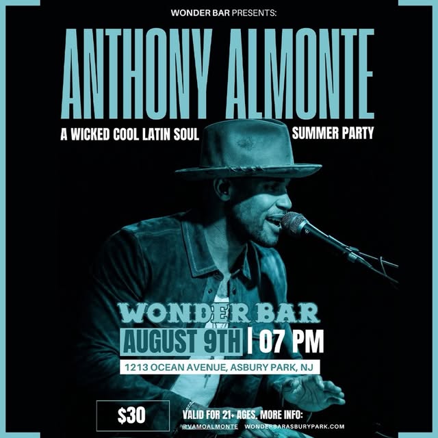 Anthony Almonte: A Wicked Cool Latin Soul Summer Party