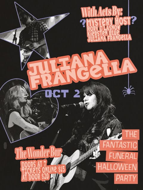 Juliana Frangella: The Fantastic Funeral Halloween Party Record Release