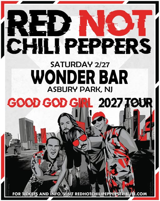 Red Not Chili Peppers: Good God Girl 2027 Tour