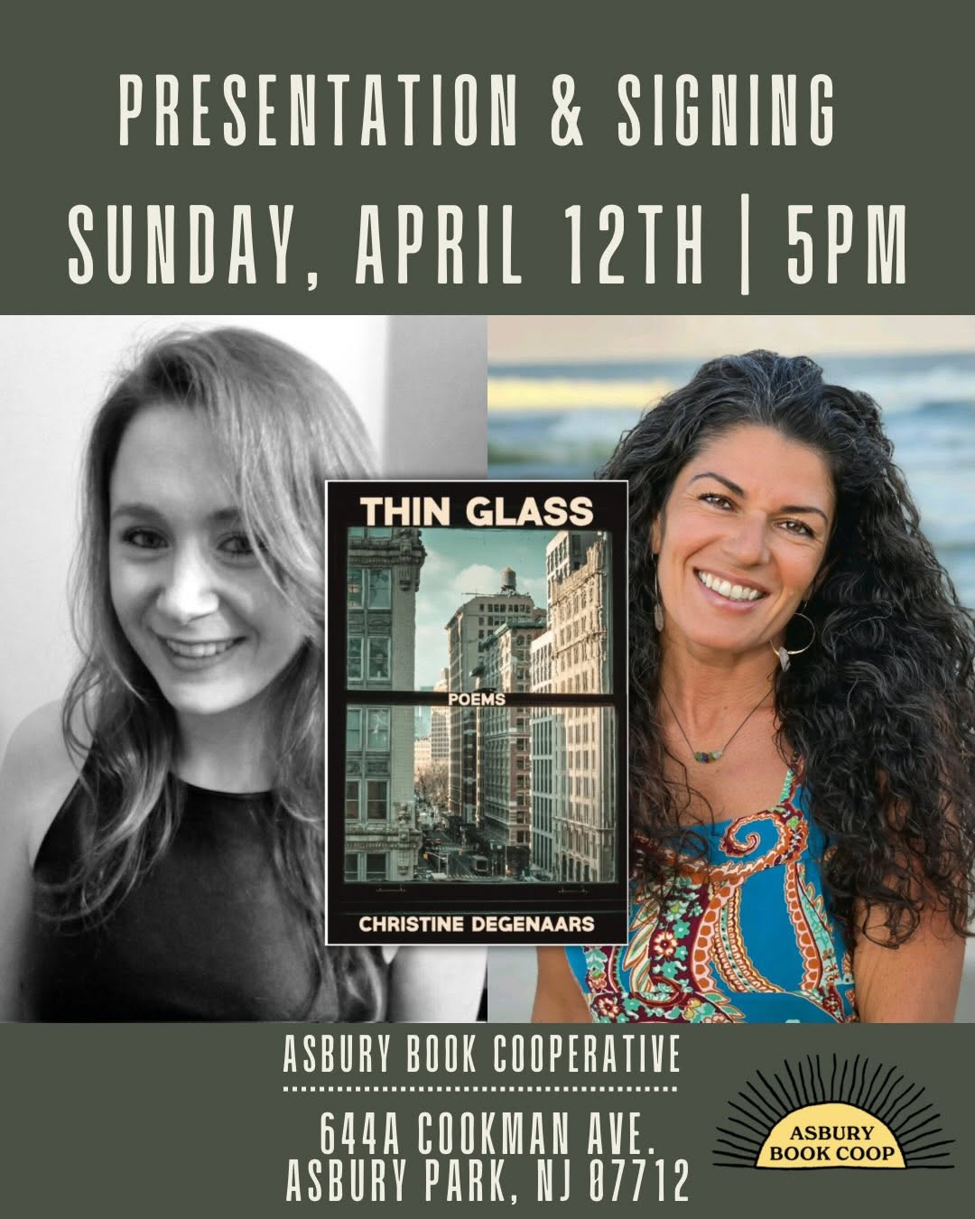 Thin Glass: Christine Degenaars in Conversation with Meredith Avakian