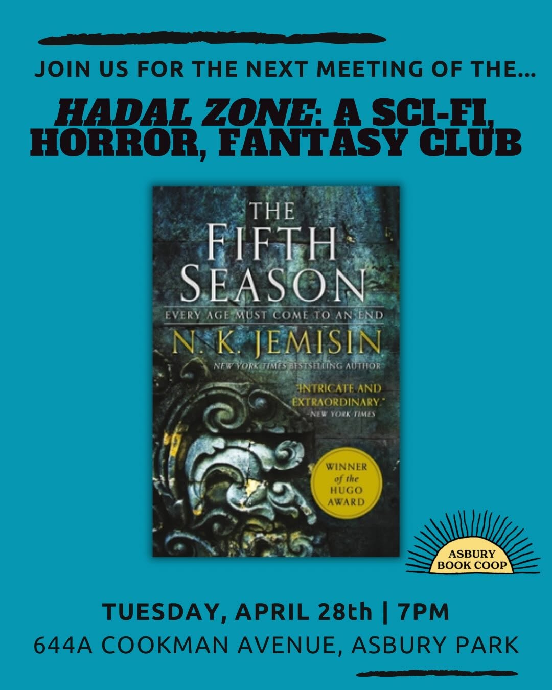 Hadal Zone Sci-Fi, Horror, Fantasy Club: The Fifth Season