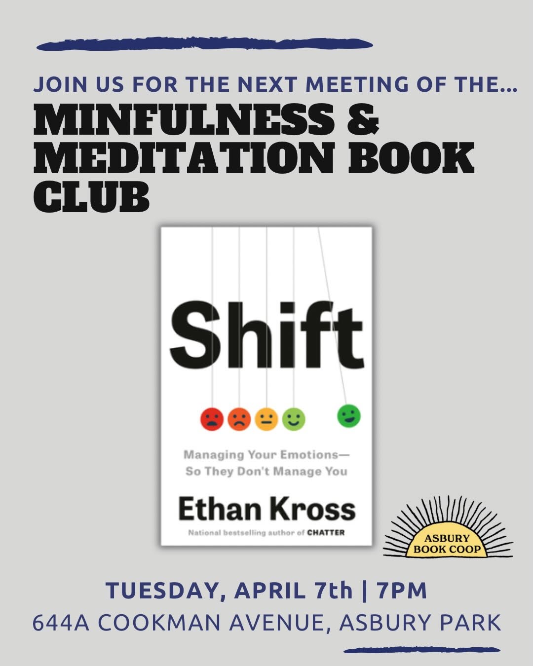 Mindfulness & Meditation Book Club: Shift by Ethan Kross