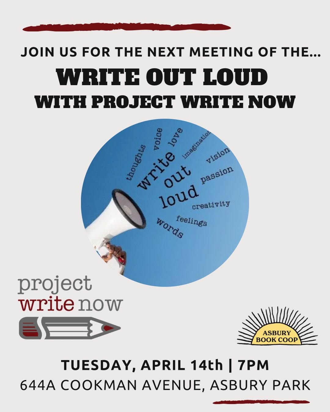 Write Out Loud with Project Write Now