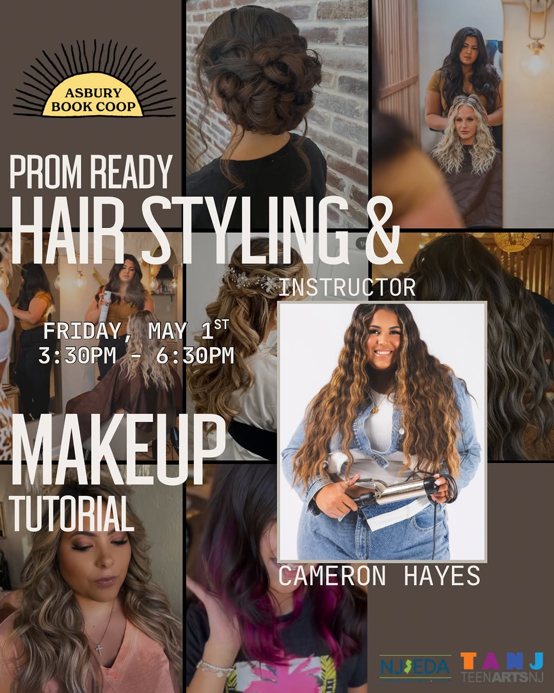Prom Ready Hair Styling + Soft Glam Makeup Tutorial