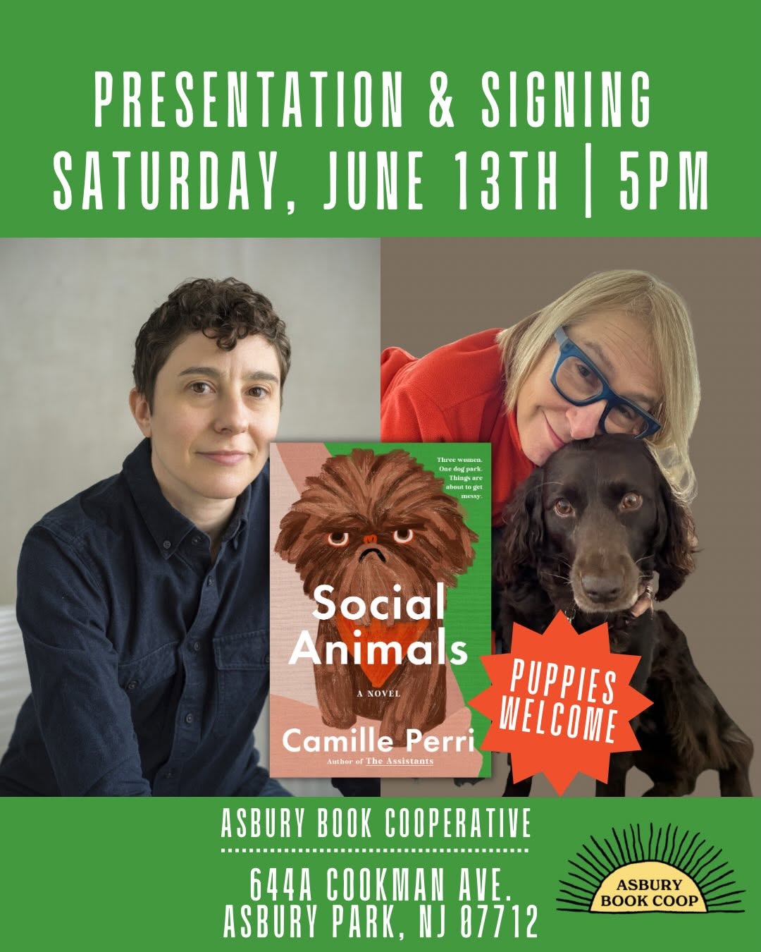Social Animals by Camille Perri: Presentation & Signing