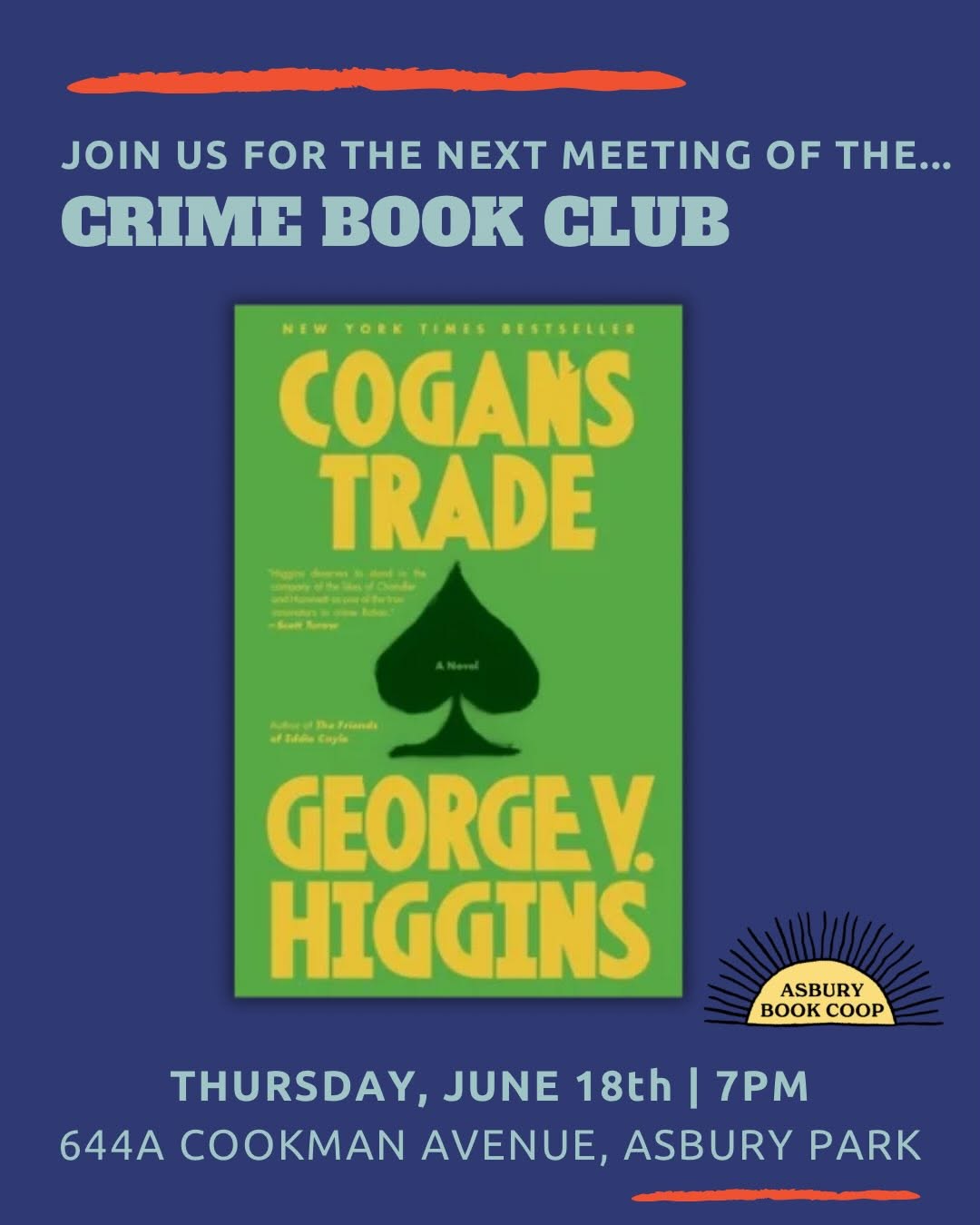 Crime Book Club: Cogan’s Trade