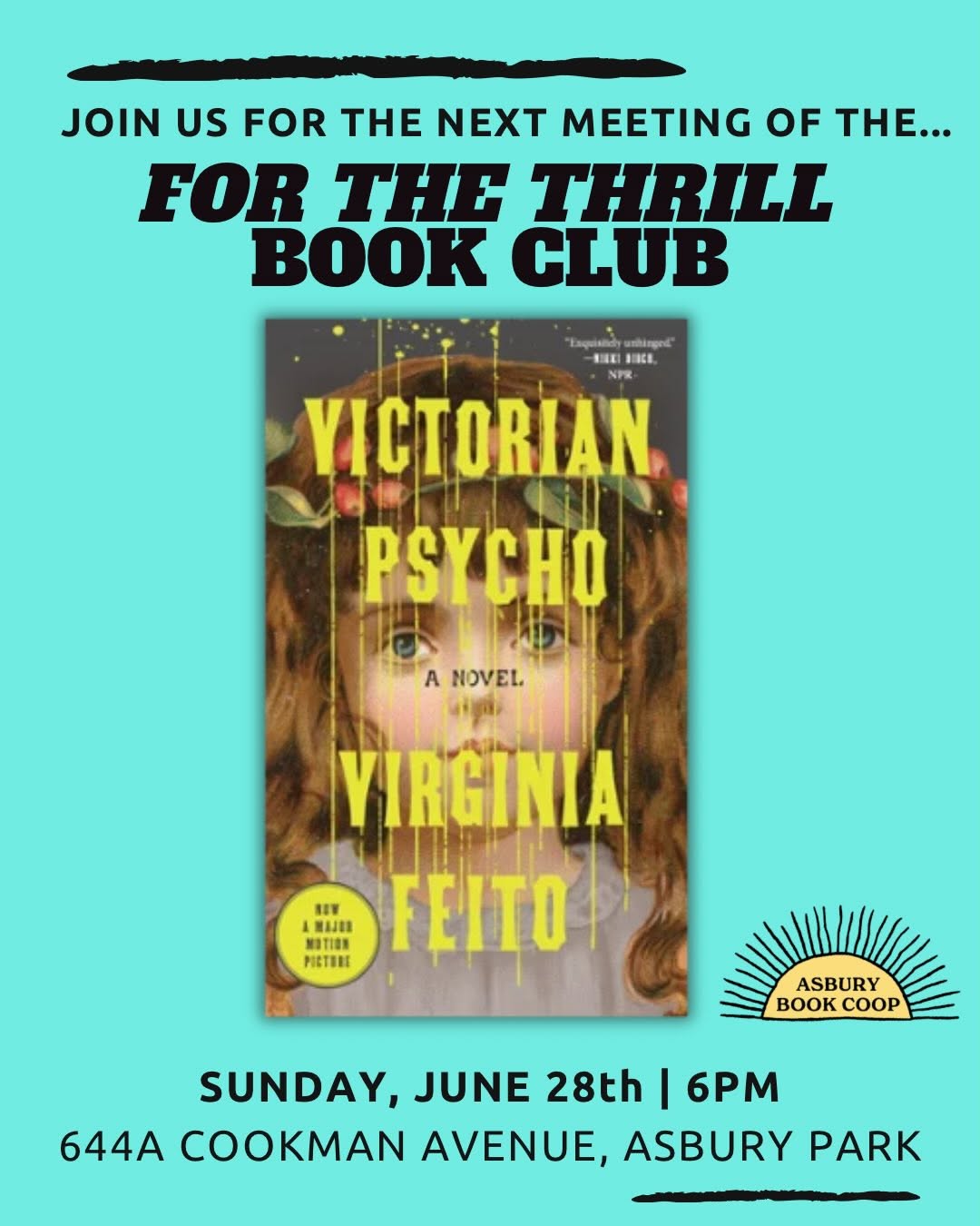 For The Thrill Book Club: Victorian Psycho