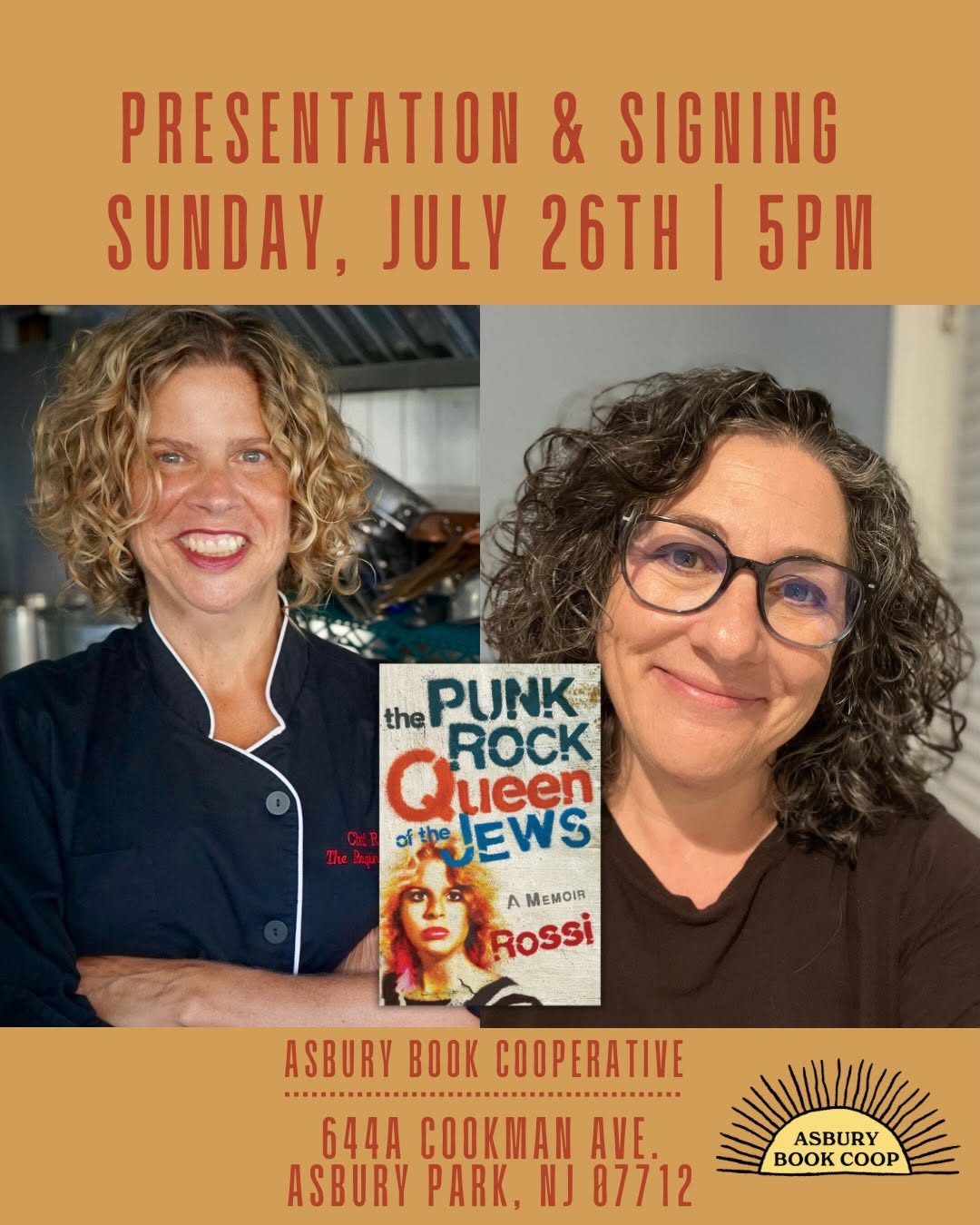 The Punk Rock Queen of the Jews by Rossi Presentation & Signing