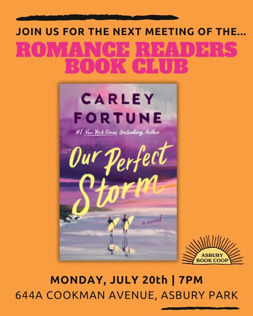 Romance Readers Book Club: Our Perfect Storm